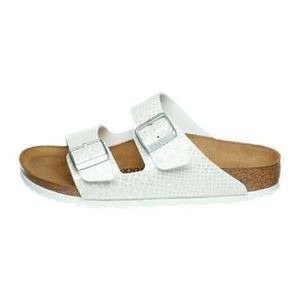 Birkenstock Arizona Magic Snake White